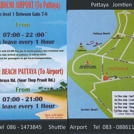 View Talay 1B Serviced Apartments Pattaja Kültér fotó