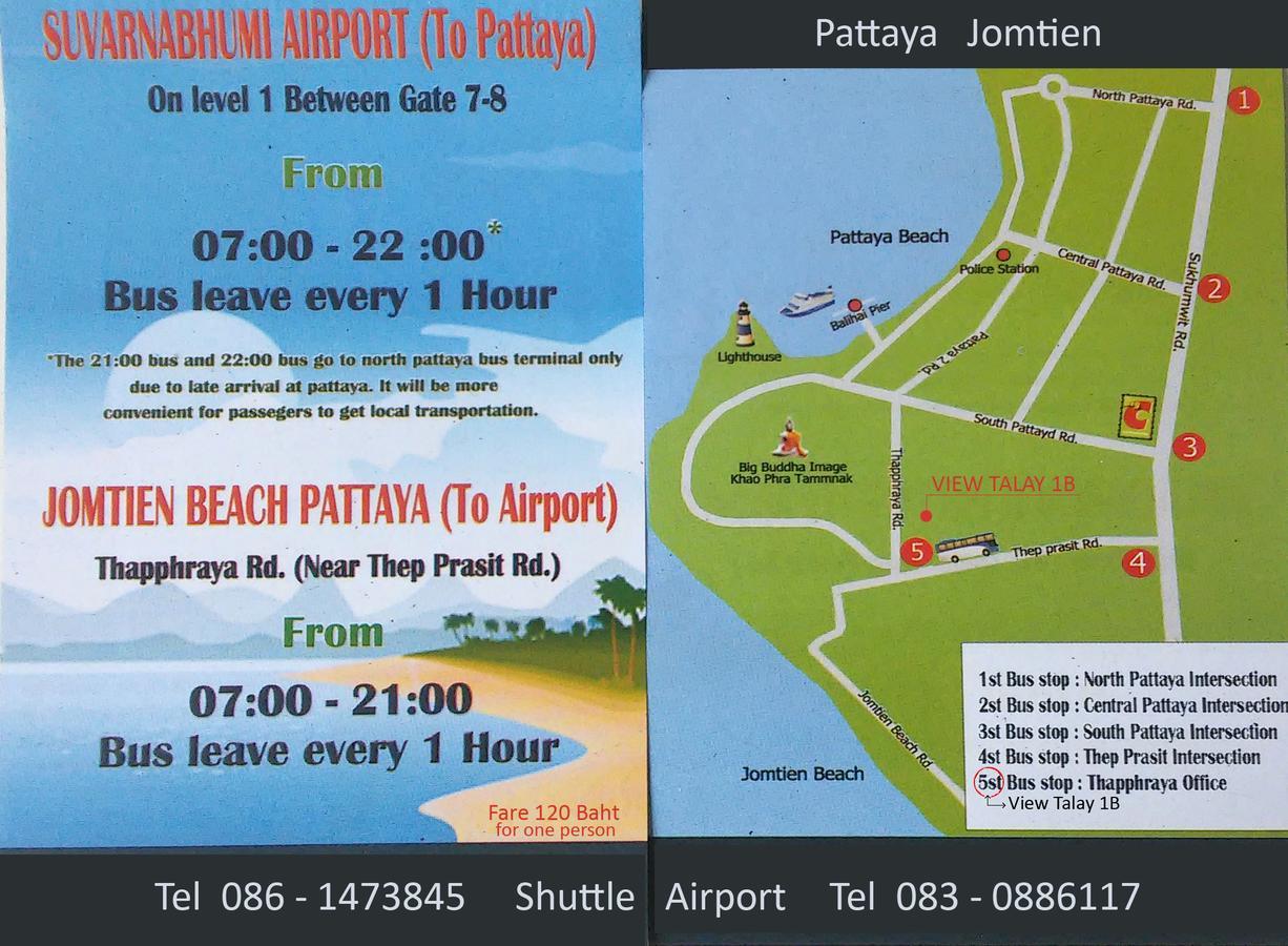 View Talay 1B Serviced Apartments Pattaja Kültér fotó